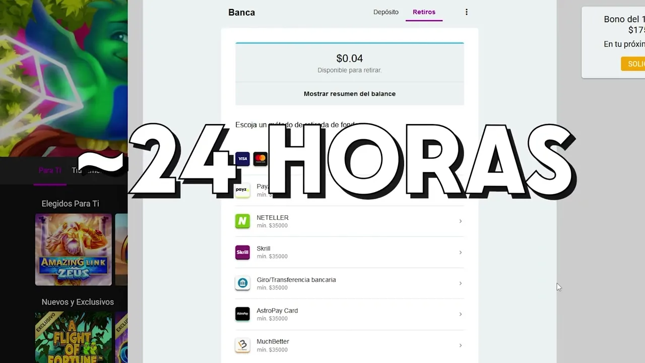 Métodos para retirar dinero de un casino: Mercado Pago y transferencia CVU